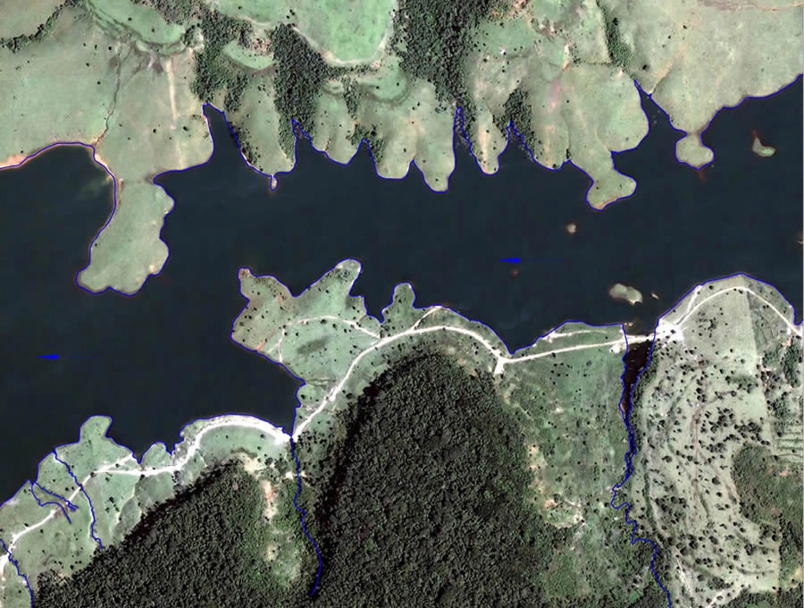 Delimitação e caracterização de Áreas de Preservação Permanentes em reservatório artificial1